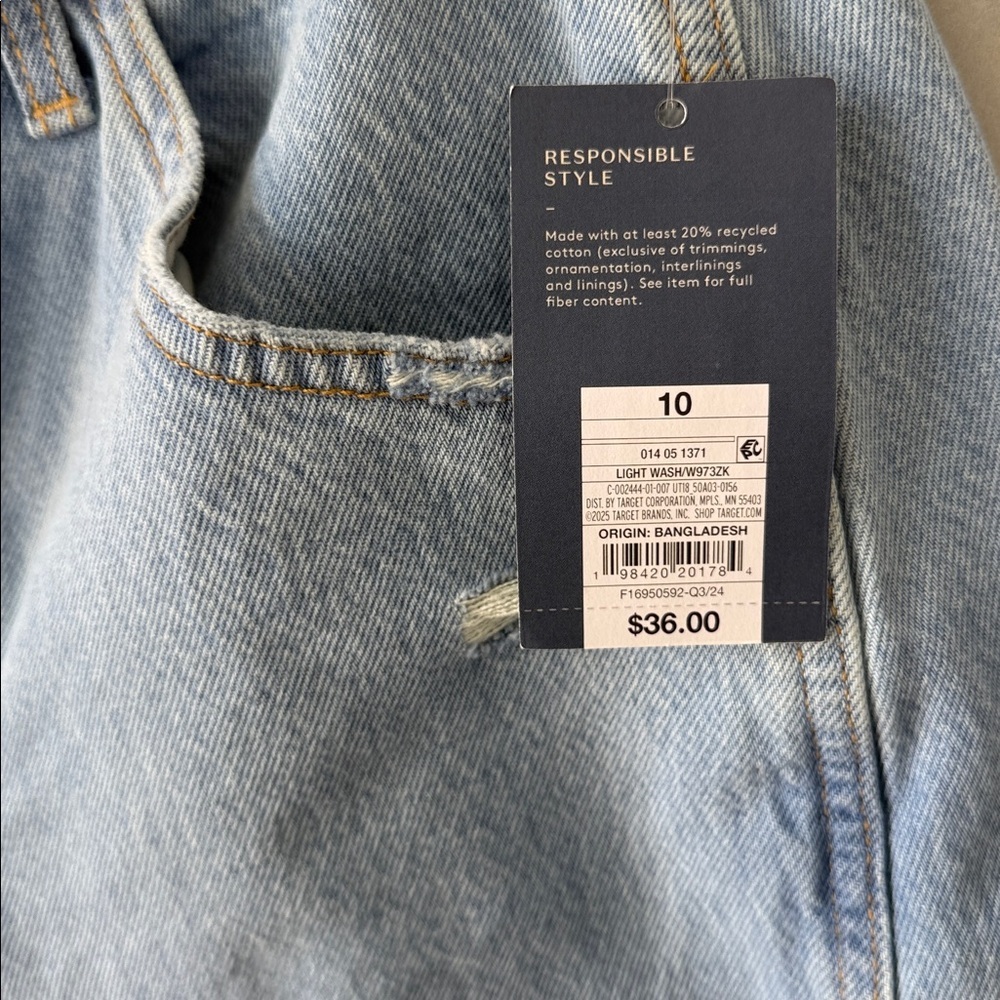 Universal Thread High Rise Curved Leg Jean NWT - Picture 5 of 9